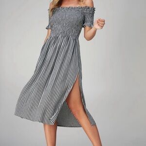 Lulus Gingham Dress